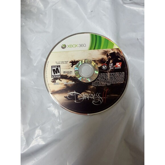 001-024 Xbox 360 The Darkness II Limited Edition (Microsoft Xbox360, 2012 Game - Picture 3 of 6